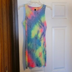 Windsor tye dye mini dress